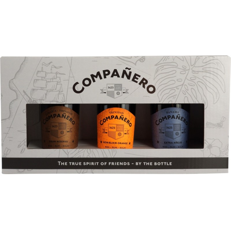 Compañero Rum Tasting Box 0,05 Liter bei Premium-Rum.de