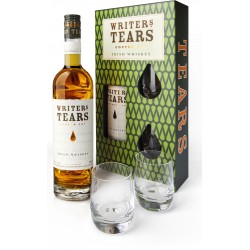 Writer‘s Tears  Copper Pot Still Irish Whiskey 40% Vol. 0,7 Liter in Geschenkpackung mit 2 Gläsern
