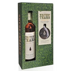 Writer‘s Tears  Copper Pot Still Irish Whiskey 40% Vol. 0,7 Liter in Geschenkpackung mit Hip Flask