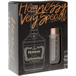 Hennessy Very Special Cognac 40% Vol. 0,7 Liter Geschenkset mit Shaker