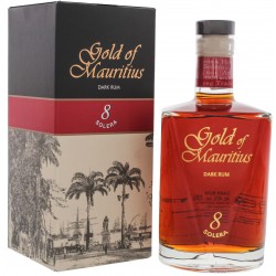 Gold of Mauritius 8 Solera Dark Rum 40% Vol. 0,7 Liter in Geschenkbox hier bestellen.