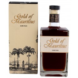 Gold of Mauritius Dark Rum 40% Vol. 0,7 Liter in Geschenkbox hier bestelen.