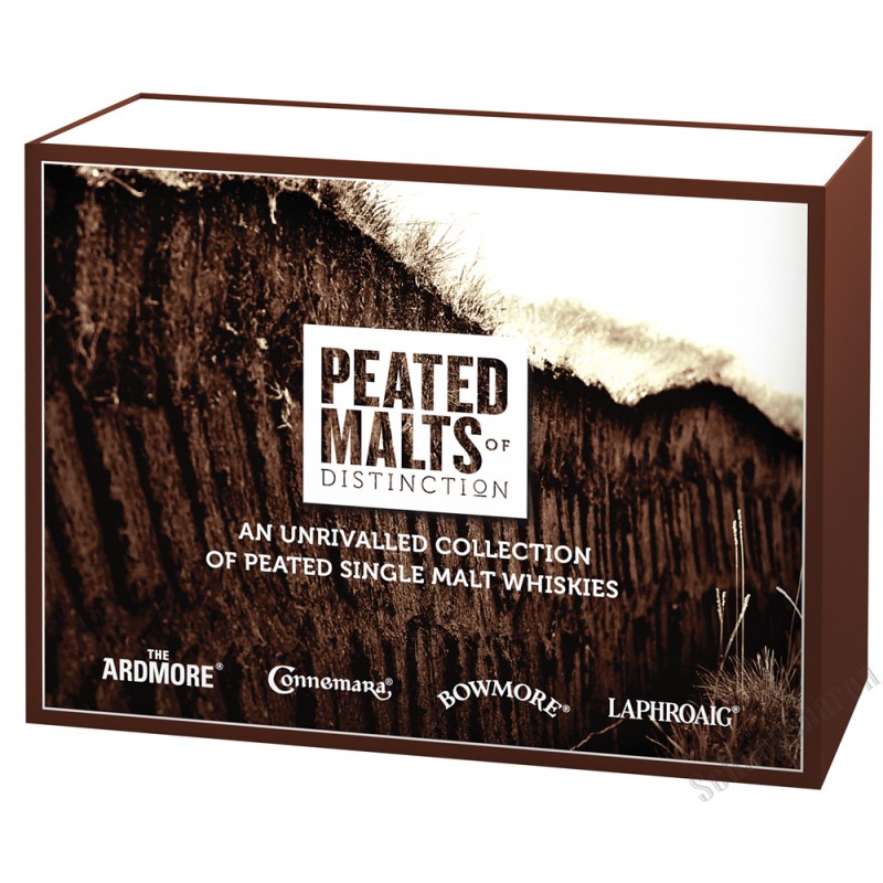 Peated Malts of Distinction Whisky Collection 4 x 0,05 Liter