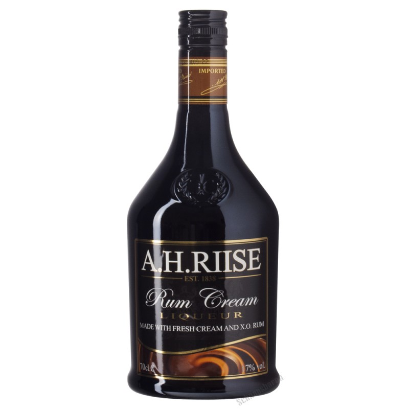 A.H.RIISE Rum Cream Liqueur 17% Vol. 0,7 Liter hier bestellen.
