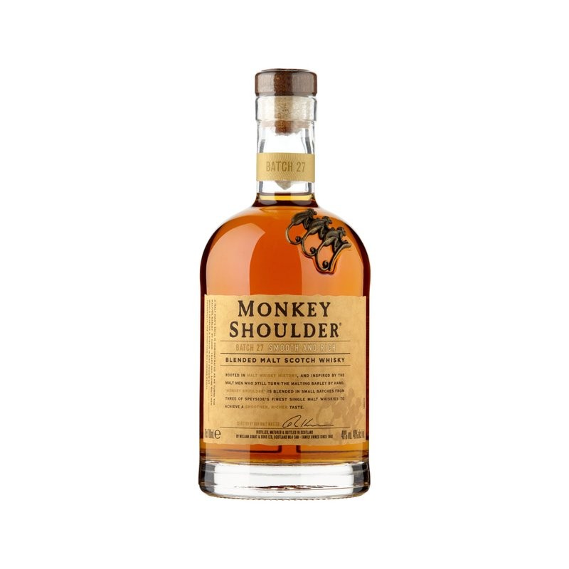 Monkey Shoulder Blended Malt Whisky 40% Vol. 0,7 Liter hier bestellen.