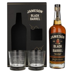 Jameson Black Barrel 40% Vol. 0,7 Liter in Geschenkbox mit 2 Gläsern hier bestellen.