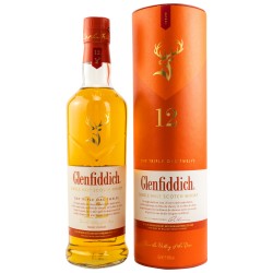 Glenfiddich 12 Years Old Triple Oak Single Malt 40% Vol. 0,7 Liter bei Premium-Rum.de bestellen.