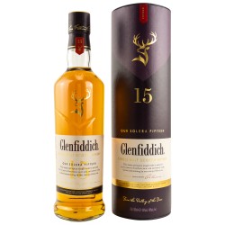 Glenfiddich 15 Years OUR SOLERA 40% Vol. 0,7 Liter bei Premium-Rum.de bestellen.