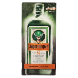 Jägermeister Kräuterlikör 35% Vol. 60 x 0,02 Liter bei Premium-Rum.de bestellen.