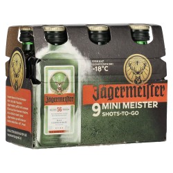 Jägermeister 35% Vol. 9 x 0,02 Liter bei Premium-Rum.de