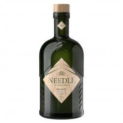 Needle Blackforest Distilled Dry Gin 40% Vol. 0,5 Liter Edition Winter mit Glas