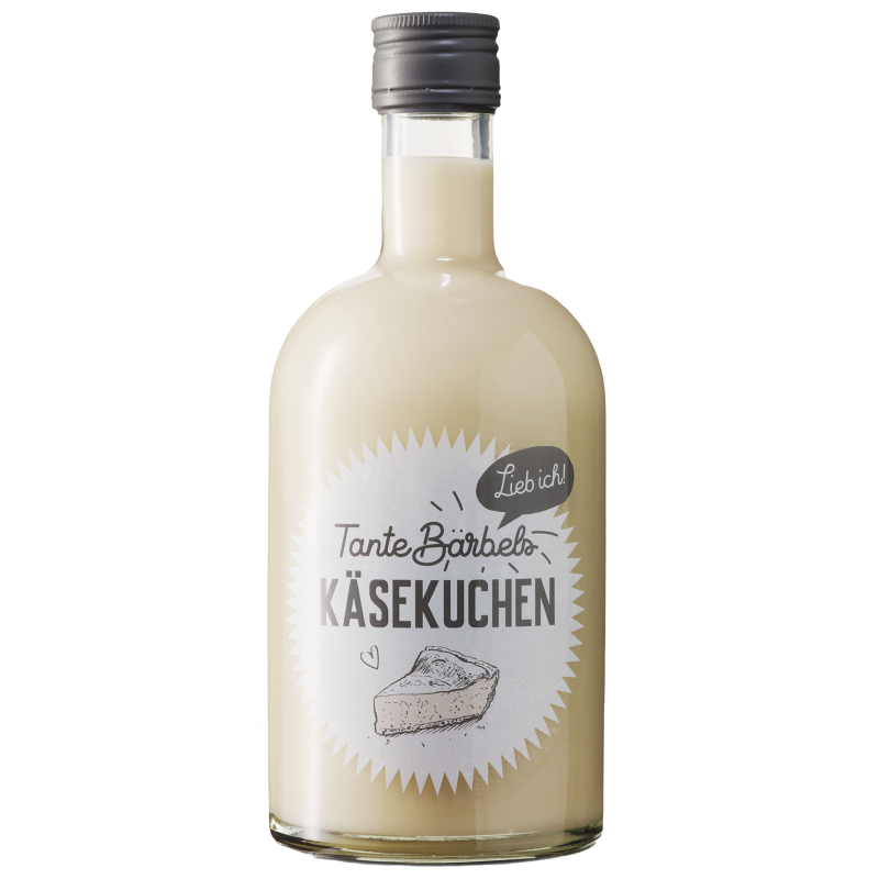 Tante Bärbels Käsekuchen(likör) 17% Vol. 0,5 Liter bei Premium-Rum.de bestellen.