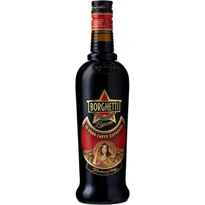 Borghetti Espresso Liqueur 25% Vol. 0,7 Liter
