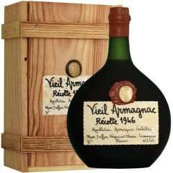 Marie Duffau 1946 Jahrgangs-Armagnac 42% Vol. 0,7 Liter in Holzbox bei Premium-Rum.de