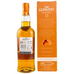 Glenlivet 13 Jahre First Fill Single Malt Scotch Whisky 40% Vol. 0,7 Liter