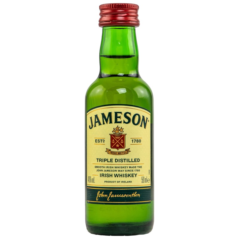 Jameson Irish Whiskey Miniatur 40% Vol. 0,05 Liter