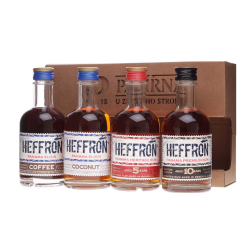 Heffron Rum Tasting Set 37% Vol. 4 x 0,2 Liter bei Premium-Rum.de