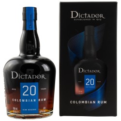 Dictador 20 Years Old ICON RESERVE Colombian Rum 40% Vol. 0,7 Liter in Geschenkbox bei Premium-Rum.de