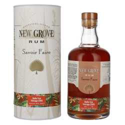 New Grove SAVOIR FAIRE Belle Vue Vintage 15 Years Old 2005 45% Vol. 0,7 Liter in Geschenkbox bei Premium-Rum.de