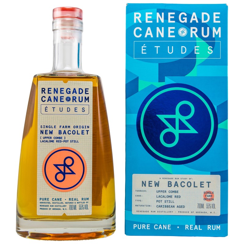 Renegade Etudes New Bacolet Rum 55% Vol. 0,7 Liter in Geschenkbox bei Premium-Rum.de