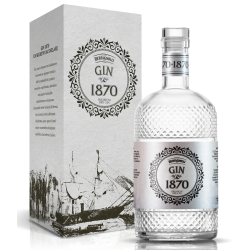 Bertagnolli Gin1870 Premium Dry Gin 40% Vol. 0,7 Liter in Geschenkbox bei Premium-Rum.de