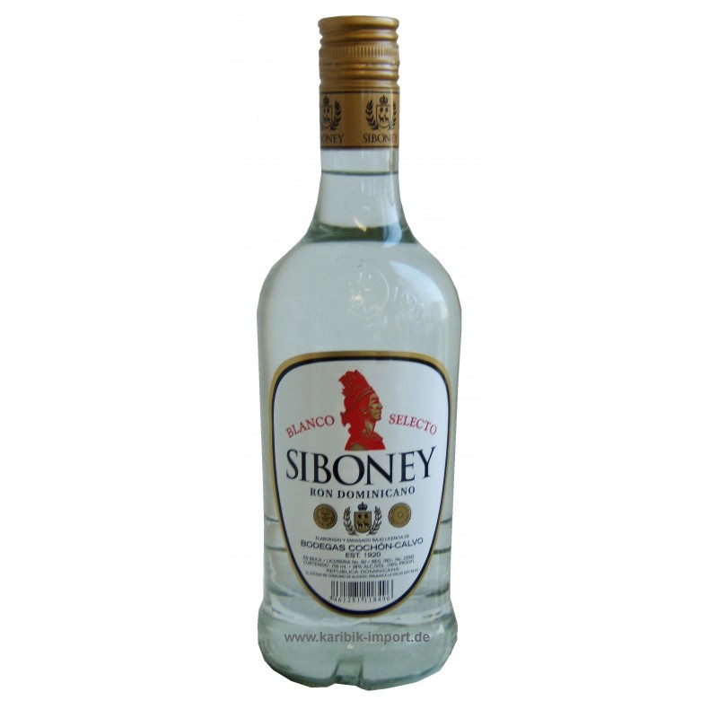 Ron Siboney Blanco Selecto Rum 0,35 Liter