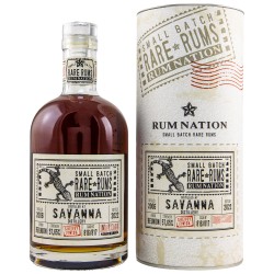 Rum Nation Rare Rum Savanna 13 Jahre Grand Arome 0,7 Liter bei Premium-Rum.de