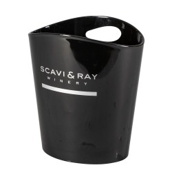 SCAVI & RAY Einzelflaschenkühler Milan schwarz