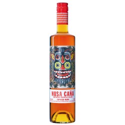 NUSA CAÑA Tropical Island Spiced Rum 40% Vol. 0,7 Liter