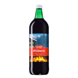 Dolomiti Glühwein rot 10% Vol. 1,0 Liter bei Premium-Rum.de