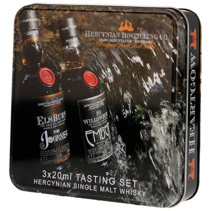 Hercynian Distilling Tasting Set 45,9-48% Vol. 3 x 0,02 Liter