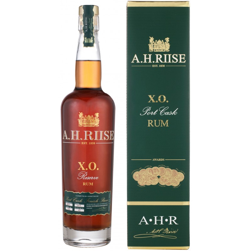 A.H.RIISE X.O. Reserve Port Cask 45% Vol. 0,7 Liter