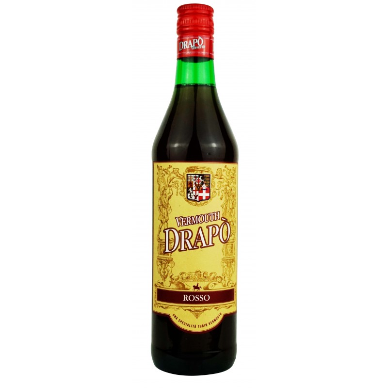 Drapo Rosso Turin Vermouth 16% Vol. 0,75 Liter bei Premium-Rum.de bestellen.