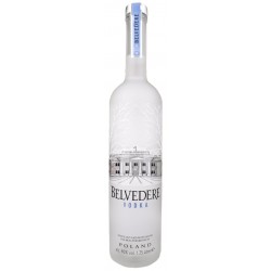 Belvedere Vodka mit LED Beleuchtung in Holzbox 40% Vol. 1,75 Liter