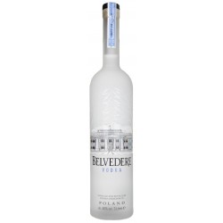 Belvedere Vodka mit LED Beleuchtung in Holzbox 40% Vol. 3,00 Liter