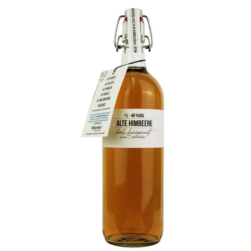 Birkenhof Alte Himbeere 40% Vol. 1,0 Liter in Bügelflasche