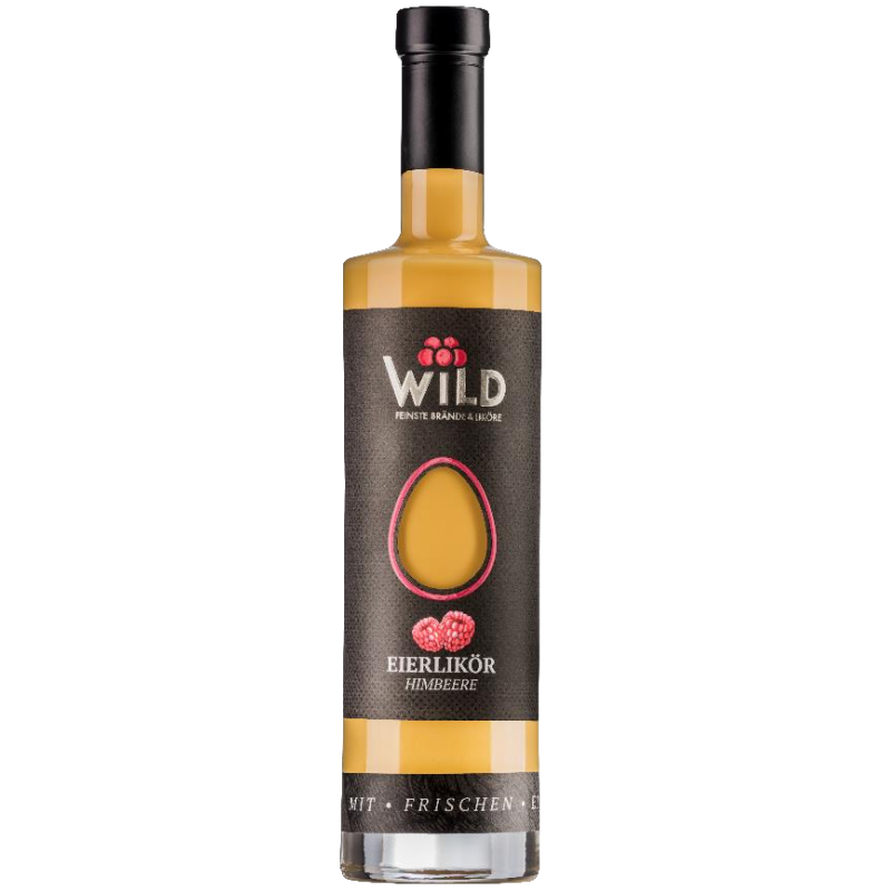 Wild Eierlikör-Himbeere 17% Vol. 0,5 Liter