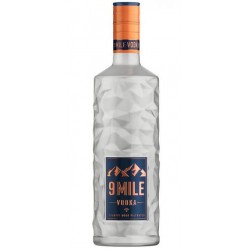 9 MILE Vodka 37,5% Vol. 1,0 Liter mit LED Beleuchtung