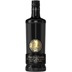 Puerto de Indias Sevillian Dry Gin Pure Black Edition 40% Vol. 0,7 Liter