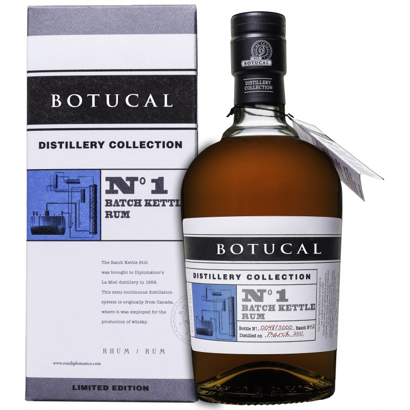 Botucal Distillery Collection - No. 1 Batch Kettle Rum 0,7 Liter hier bestellen.