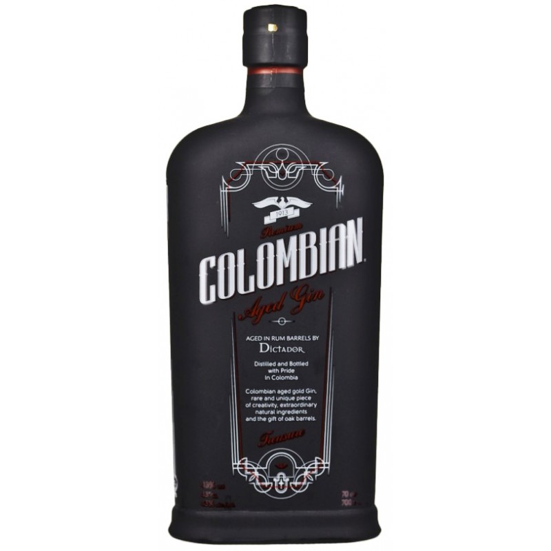 Dictador Treasure Colombian Aged Gold Gin 43% Vol. 0,7 Liter bei Premium-Rum.de