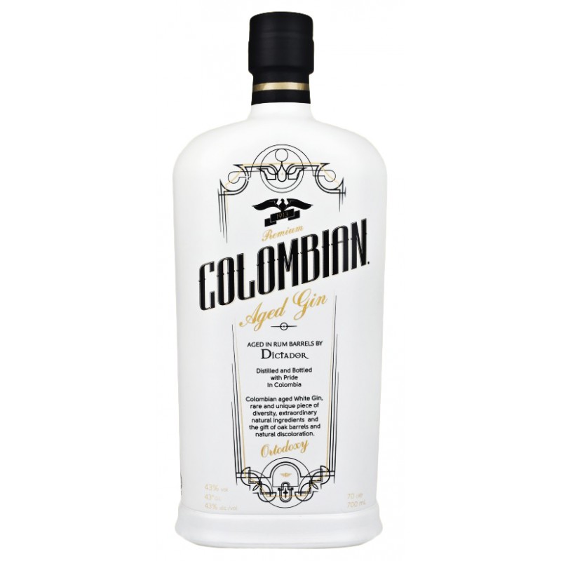 Dictador Ortodoxy Colombian Aged White Gin 43% Vol. 0,7 Liter