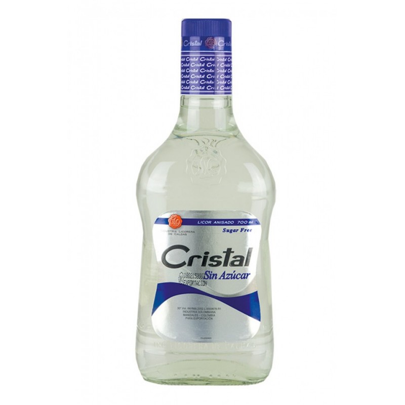 Aguardiente Cristal sin Azucar 0,7 Liter