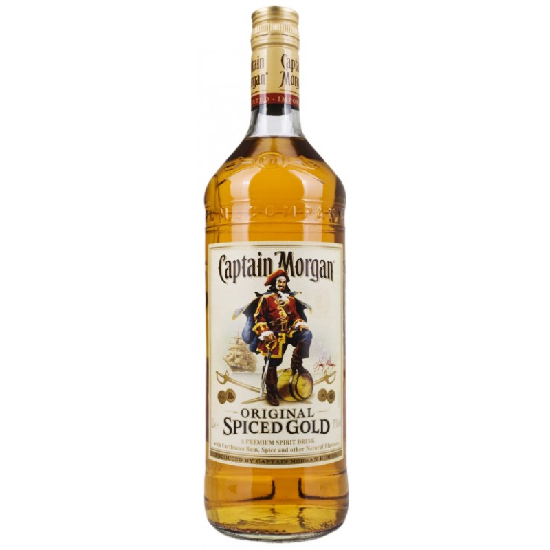 Captain Morgan Spiced Gold Rum 35% Vol. 1,0 Liter