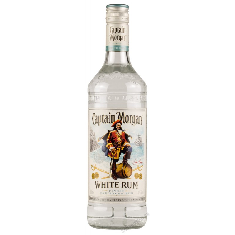 Captain Morgan White Rum 37,5% Vol. 1,0 Liter