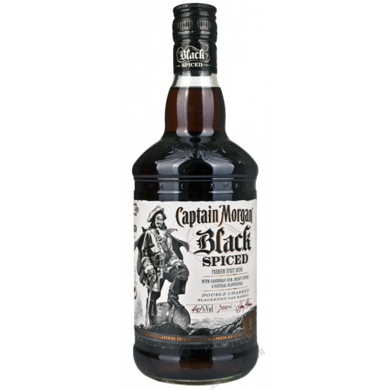 Captain Morgan Black Spiced Rum Premium-Rum.de