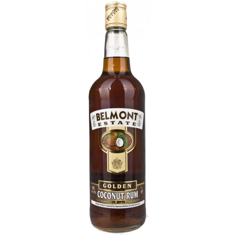 Belmont Estate Golden Coconut Rum 1,0 Liter
