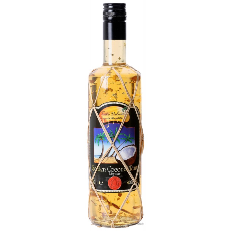 Taste Deluxe Golden Coconut Rum Gold Leaf Edition 40% Vol. 0,7 Liter hier bestellen.