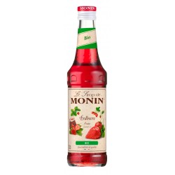 MONIN Bio-Sirup Erdbeere 0,33 Liter bei Premium-Rum.de bestellen.
