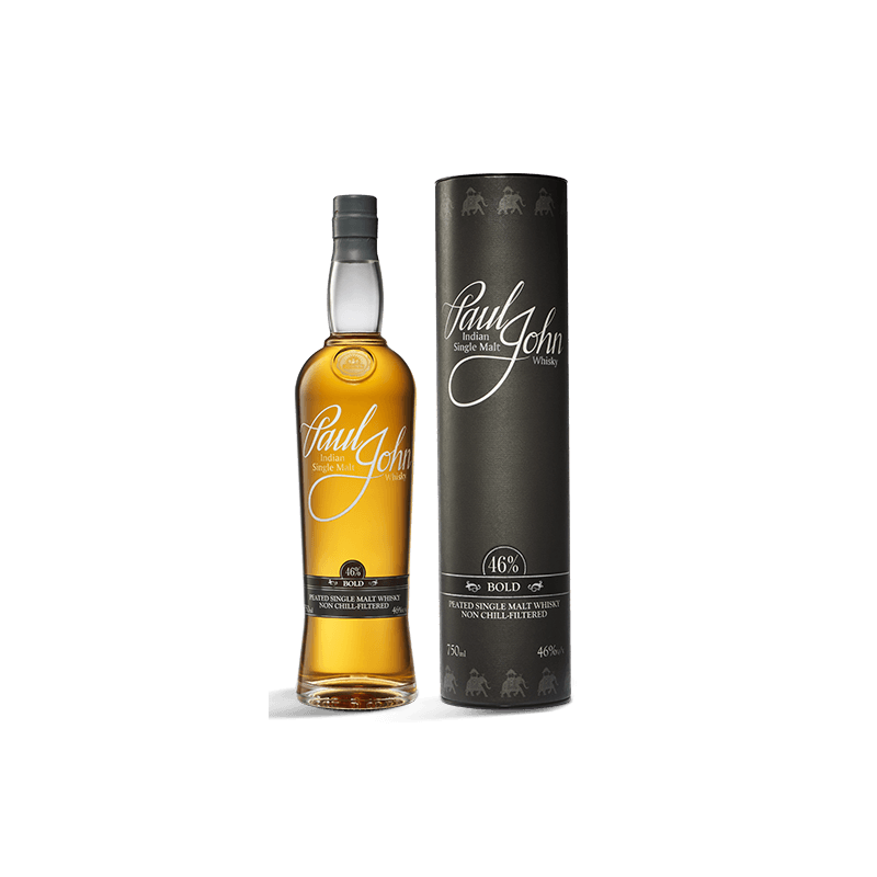 Paul John BOLD Peated Indian Single Malt Whisky 46% Vol. 0,7 Liter bei Premium-Rum.de bestellen.